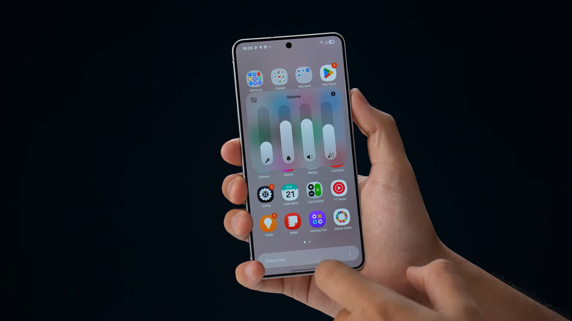 Samsung Galaxy S25 Edge Side View