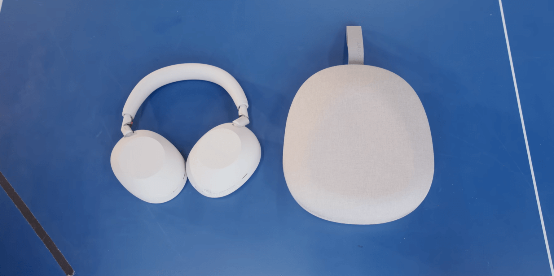 Sony WH-1000XM6 earpads close-up
